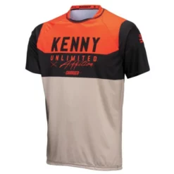 Maillot Manches Courtes Kenny Charger DZR (Orange/Noir)