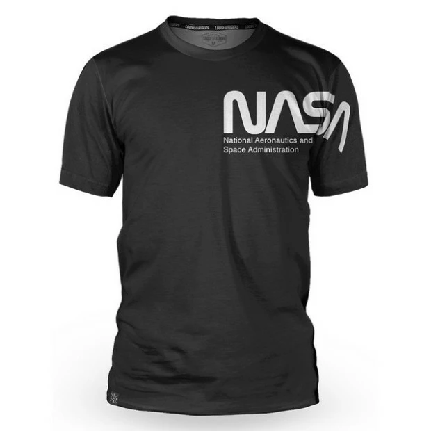 Maillot Manches Courtes Loose Riders Nasa Legacy Noir 3 Maillot Manches Courtes Loose Riders Nasa Legacy Noir