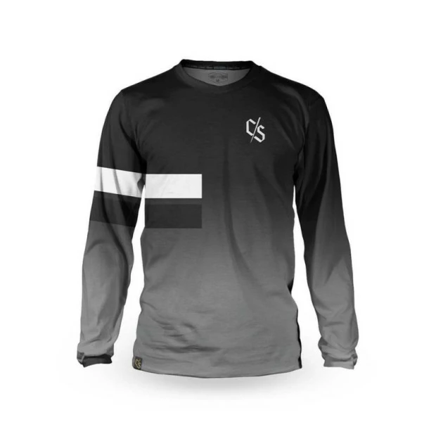 Maillot VTT Manches Longues Loose Riders C/S Heritage Dipped Blanc 3 Maillot VTT Manches Longues Loose Riders C/S Heritage Dipped Blanc