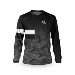 Maillot VTT Manches Longues Loose Riders C/S Heritage Dipped Monochrome