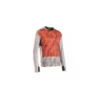 Maillot VTT Manches Longues Northwave Edge Gris Clair / Orange