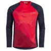 Maillot VTT Manches Longues Vaude Moab LS VI Rouge Mars -VTT Petitprix maillot vtt manches longues vaude moab ls vi rouge mars