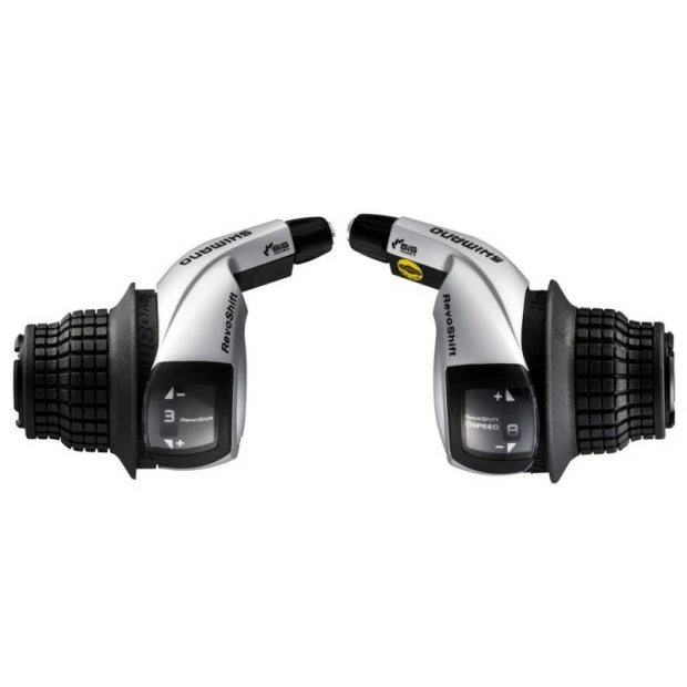 Manettes De Vitesses Shimano Tourney Revoshift SL-RS45 - 3x8V 3 Manettes De Vitesses Shimano Tourney Revoshift SL-RS45 - 3x8V