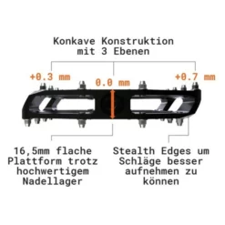Pédales Plates Tatze MC-Air Axe Titane -VTT Petitprix pedales plates tatze mc air axe titane 2