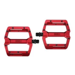 Pédales Plates VTT BBB Enigma Rouge -VTT Petitprix pedales plates vtt bbb enigma rouge 1