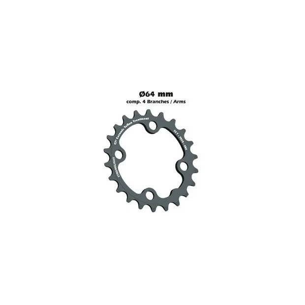 Plateaux VTT Stronglight VTT XTR 104/64 ALU 64mm (XTR 07) 3 Plateaux VTT Stronglight VTT XTR 104/64 ALU 64mm (XTR 07)