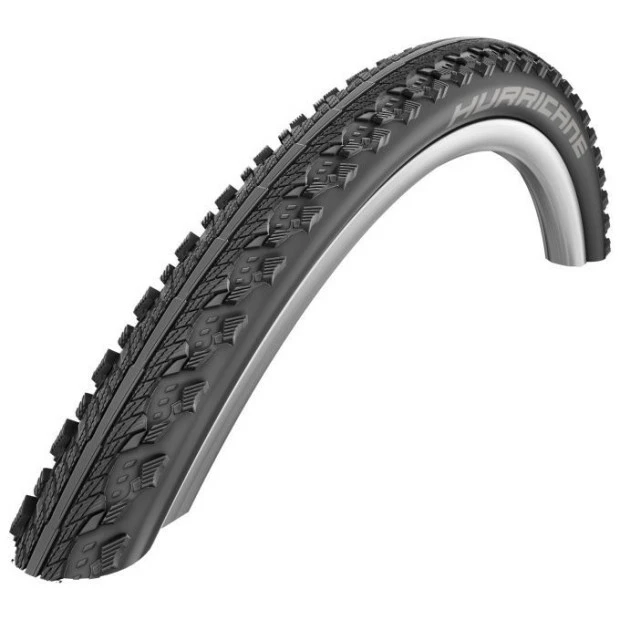 Pneu Schwalbe Hurricane HS352 Réfléchissant 26" - 50-559 (26x2.00) - Noir 3 Pneu Schwalbe Hurricane HS352 Réfléchissant 26" - 50-559 (26x2.00) - Noir