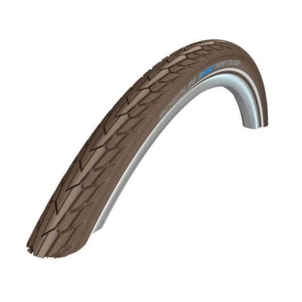 Pneu Schwalbe Road Cruiser Réfléchissant 28" - 47-622 (28x1.75) - Café 3 Pneu Schwalbe Road Cruiser Réfléchissant 28" - 47-622 (28x1.75) - Café