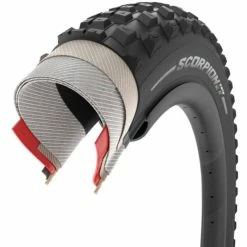 Pneu VTT Electrique Pirelli Scorpion E-MTB Rear 29x2,6" Noir -VTT Petitprix pneu vtt electrique pirelli scorpion e mtb rear 29x26 noir 2