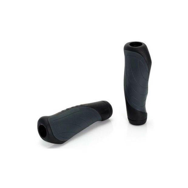 Poignées Ergonomiques XLC GR-G04 135mm Noir/Gris 3 Poignées Ergonomiques XLC GR-G04 135mm Noir/Gris