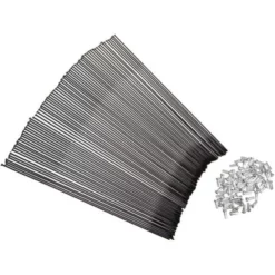 Dt-swiss Rayon Inox DT Swiss Competition Straight Pull [Ø 2 X 1.8 X 2 Mm] - Noir