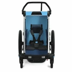 Thule Remorque Enfant Chariot Cross 1 - 1 Place - Bleu -VTT Petitprix remorque enfant chariot cross 1 1 place bleu 5