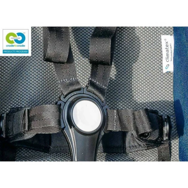 Remorque Enfant Monoplace Croozer Vaaya 1 Bleu Graphite 4 Remorque Enfant Monoplace Croozer Vaaya 1 Bleu Graphite – Image 2