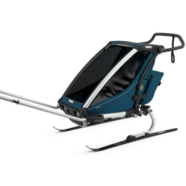 Remorque Enfant Thule Chariot Cross 1 Bleu Majolica 7 Remorque Enfant Thule Chariot Cross 1 Bleu Majolica – Image 5