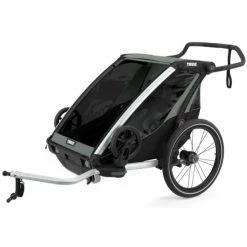 Remorque Enfant Thule Chariot Lite 2 Agave/Noir
