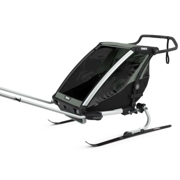 Remorque Enfant Thule Chariot Lite 2 Agave/Noir 7 Remorque Enfant Thule Chariot Lite 2 Agave/Noir – Image 5