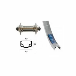 Xxcycle Roue Av 28' (622 / 19)