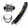 Xxcycle Roue Dynamo 28' Shimano DH3D72 CL Black Exal ZX 19 (622-19) -VTT Petitprix roue dynamo 28 shimano dh3d72 cl black exal zx 19 622 19