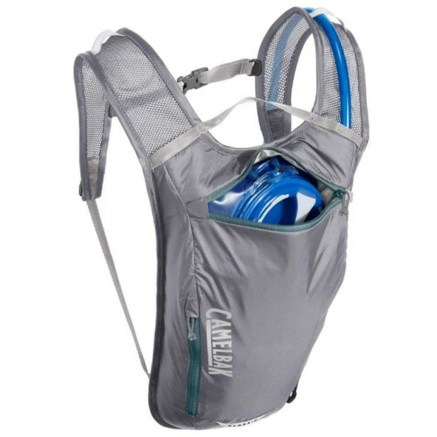 Sac Hydratation VTT Camelbak Classic Light - Vol. 4 L / Poche à Eau 2 L - Gris / Blanc 5 Sac Hydratation VTT Camelbak Classic Light - Vol. 4 L / Poche à Eau 2 L - Gris / Blanc – Image 3