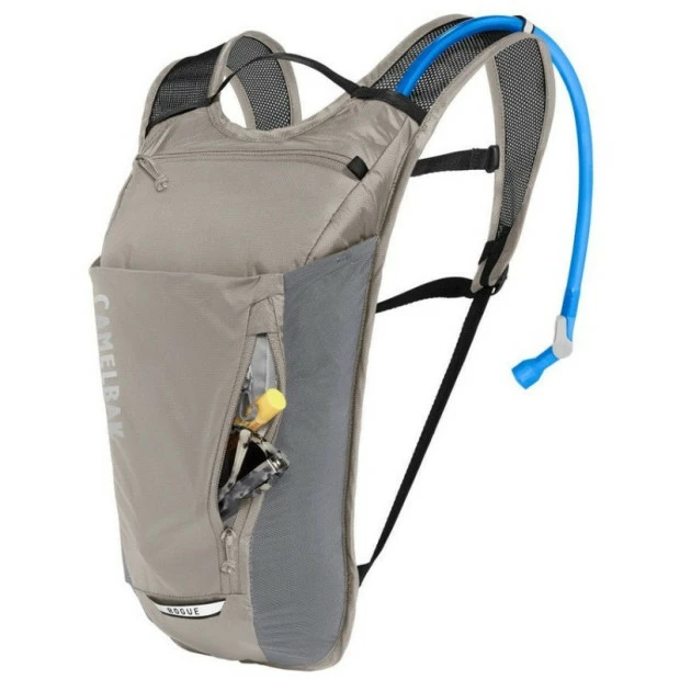 Sac Hydratation VTT Camelbak Rogue Light - Vol. 7 L / Poche à Eau 2 L - Gris / Noir 5 Sac Hydratation VTT Camelbak Rogue Light - Vol. 7 L / Poche à Eau 2 L - Gris / Noir – Image 3