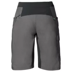 Short Femme Avec Insert Vaude Tremalzo II Noir