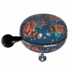 Sonnette Bloom Basil Ø 80 Mm [Double Timbre] - Bleu Indigo