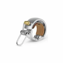 Sonnette Knog Oi Luxe Argent Poli 5 Sonnette Knog Oi Luxe Argent Poli -VTT Petitprix sonnette knog oi luxe argent poli 1