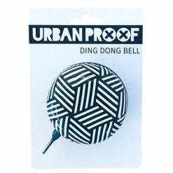Sonnette Urban Proof Ding Dong Ø6,5cm Vert/Blanc