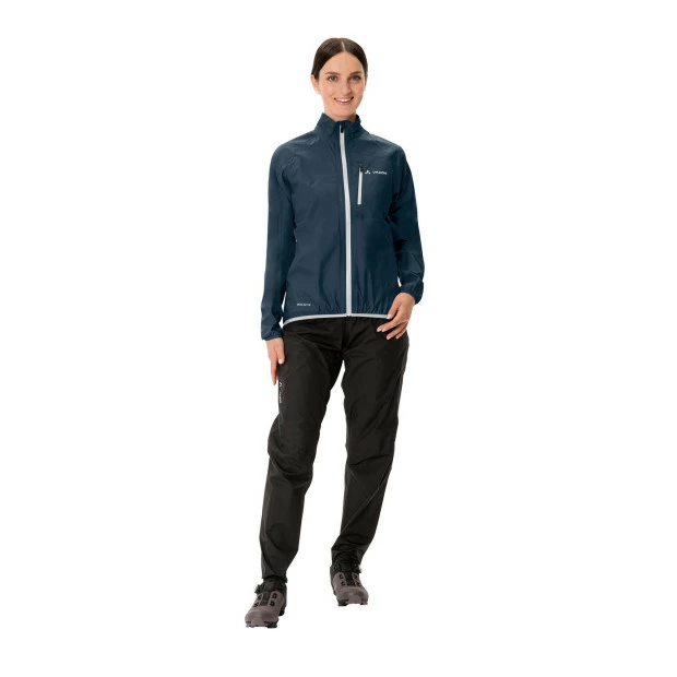 Veste Pluie Vaude Women's Drop Jacket III 04964 - Mer Sombre 4 Veste Pluie Vaude Women's Drop Jacket III 04964 - Mer Sombre – Image 2